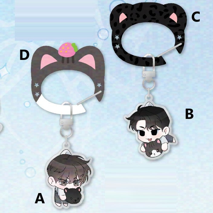 Stranger x BeOn - Acrylic Carabiner & Keyring - BeOn - Acrylic Keyring - Harumio
