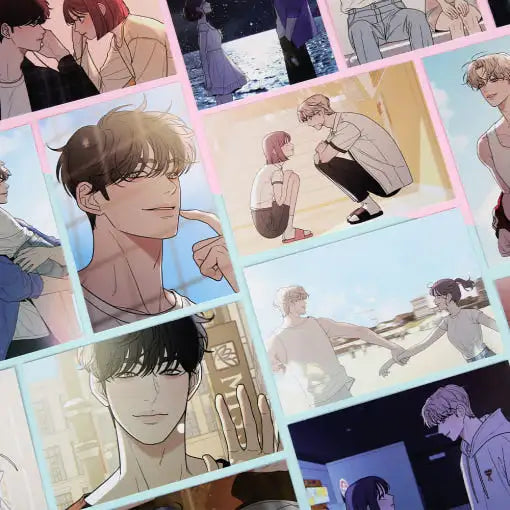 Operation: True Love - Love Postcard Book - Webtoon Friends - Postcard Book - Harumio