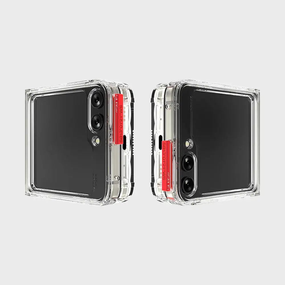 SLBS - Tag Flat Case Clear Phone Case (Galaxy Z Flip5) - SLBS - Home & Living, Accessories - Harumio