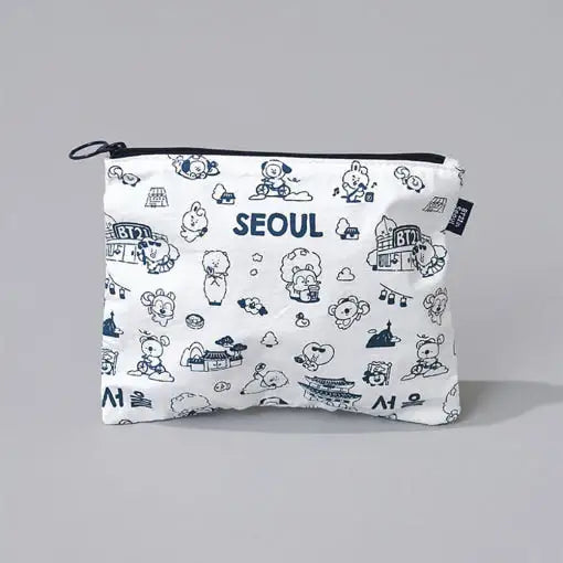 BT21 - Seoul Edition Pouch - Line Friends - Pouch - Harumio