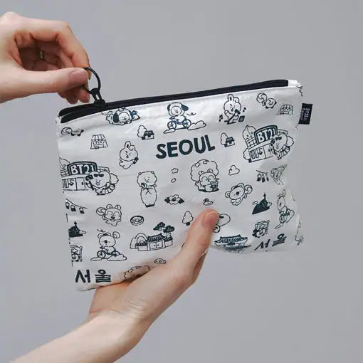BT21 - Seoul Edition Pouch - Line Friends - Pouch - Harumio