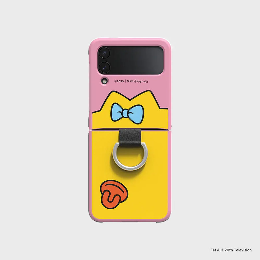 SLBS - Eco Lens Maggie Simpson Cover with Ring (Galaxy Z Flip4) - SLBS - Home & Living, Accessories - Harumio
