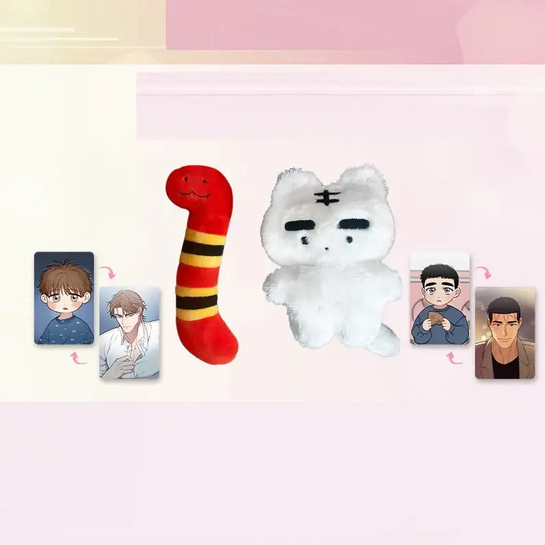 Full Volume x Toonique - Sa Dowon & Seol Beom Plushies Set - Toon!que - Home & Living, Accessories - Harumio Full Volume x Toonique - Sa Dowon & Seol Beom Plushies Set - Toon!que - Home & Living, Accessories - Harumio