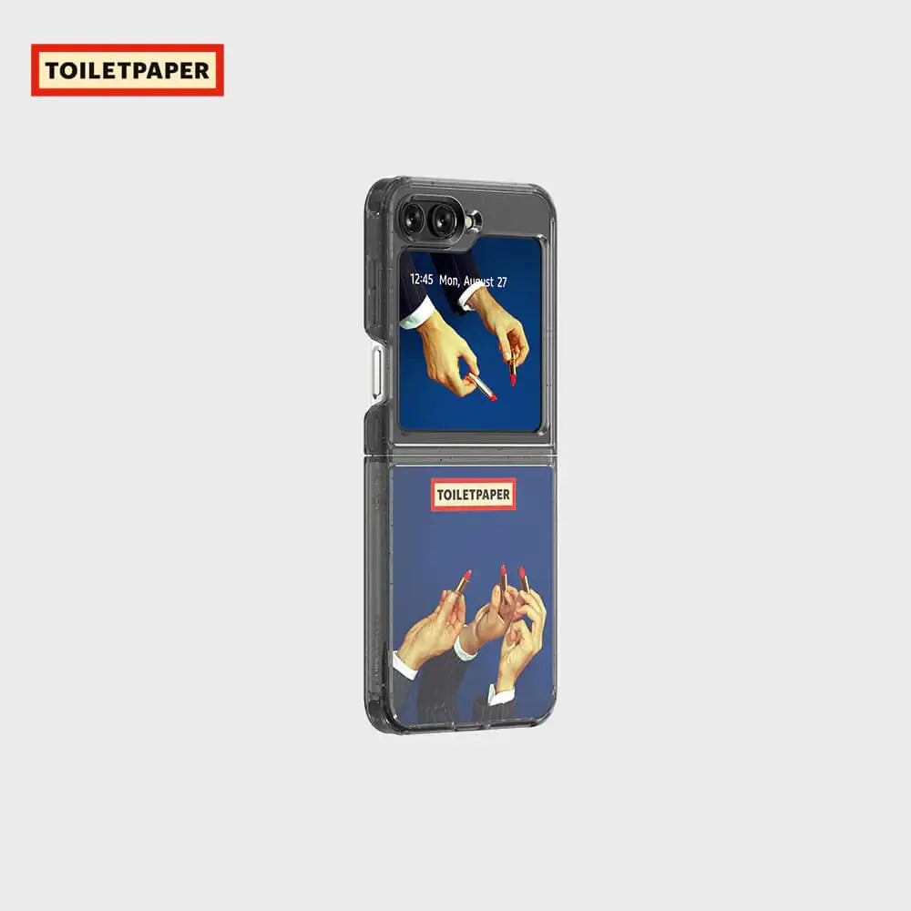 SLBS - Toilet Paper Lipstick Eco Lens Case (Galaxy Z Flip5) - SLBS - Home & Living, Accessories - Harumio SLBS - Toilet Paper Lipstick Eco Lens Case (Galaxy Z Flip5) - SLBS - Home & Living, Accessories - Harumio