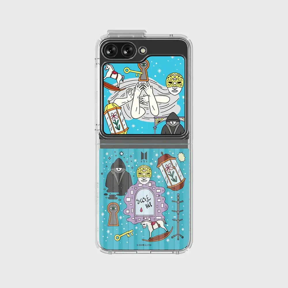 SLBS - BTS Music Theme FAKE LOVE Flip Suit Card Case Set - SLBS - Home & Living, Accessories - Harumio