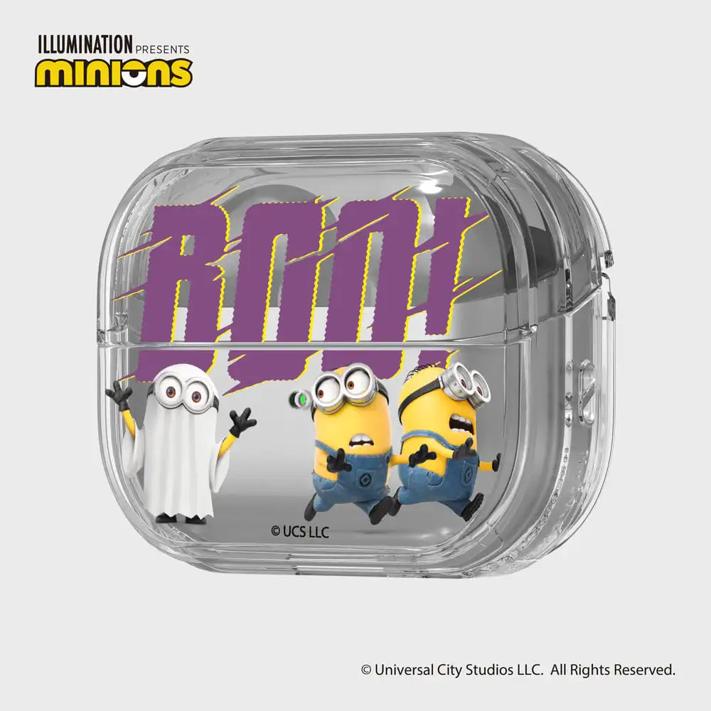SLBS - Minions Halloween Clear Cover (Galaxy Buds3 Pro) - SLBS - Buds Case - Harumio