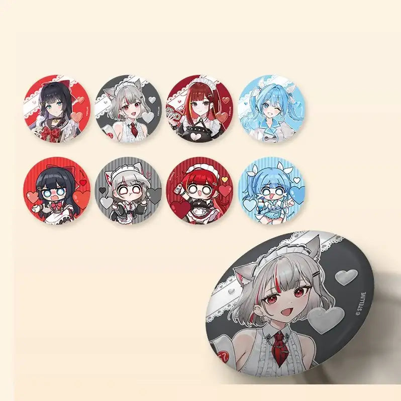 StelLive Universe x ANIPLUS - Trading Can Badge (Random) - ANIPLUS - Can Badge - Harumio