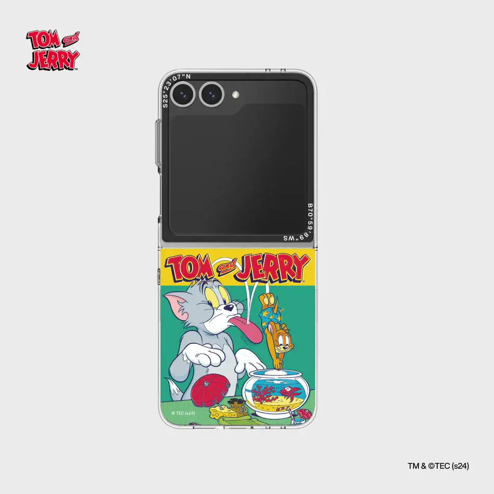 SLBS - Tom & Jerry Impression Case (Galaxy Z Flip6) - SLBS - Phone Case - Harumio