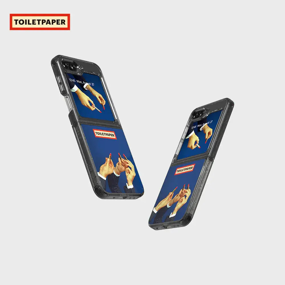 SLBS - Toilet Paper Lipstick Eco Lens Case (Galaxy Z Flip5) - SLBS - Home & Living, Accessories - Harumio