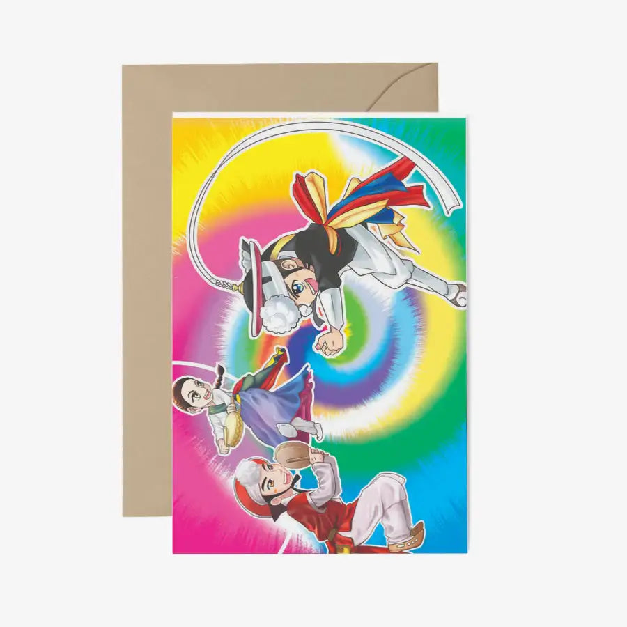Yoyoshushu - Samulnori Postcard & Envelope Set - Marpple Shop - Postcard - Harumio