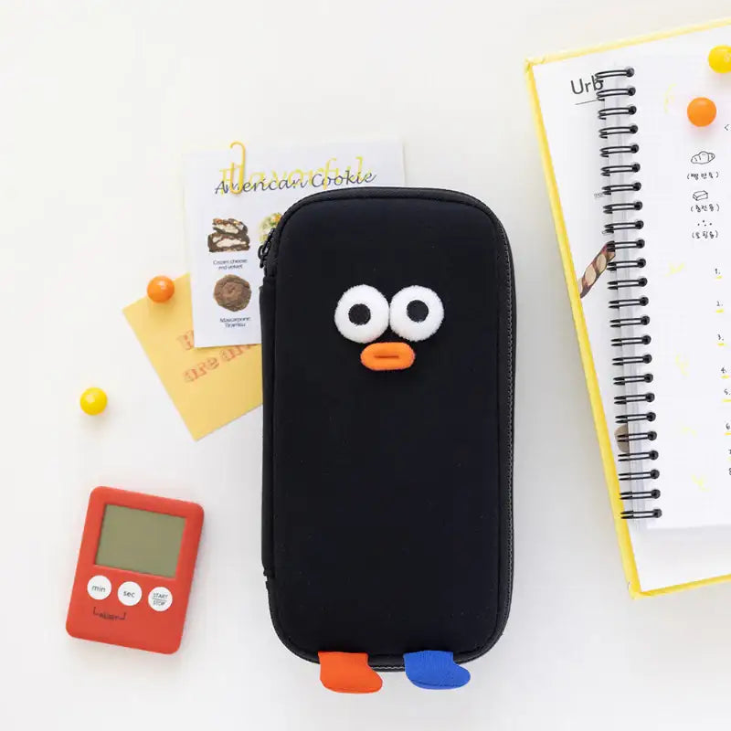Romane - Brunch Brother Pom Pom Pen Case - Romane - Pen Case - Harumio Romane - Brunch Brother Pom Pom Pen Case - Romane - Pen Case - Harumio
