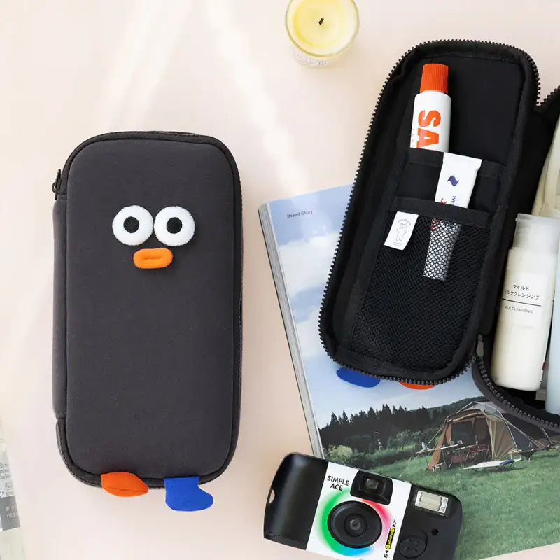 Romane - Brunch Brother Pom Pom Pen Case - Romane - Pen Case - Harumio Romane - Brunch Brother Pom Pom Pen Case - Romane - Pen Case - Harumio