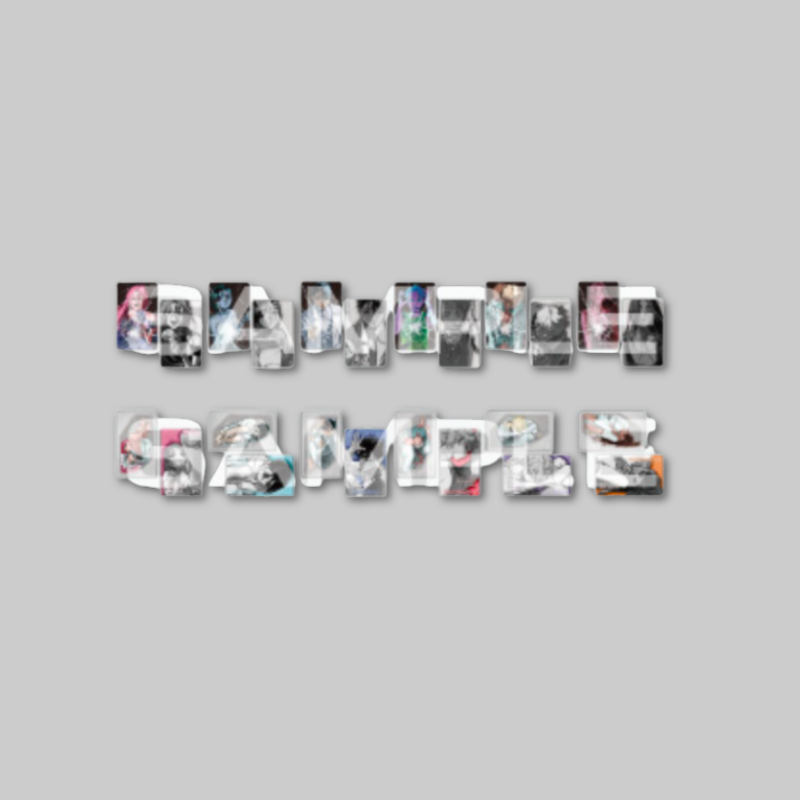 Alien Stage Exhibition: Surface & Backside - Card Collection – Harumio