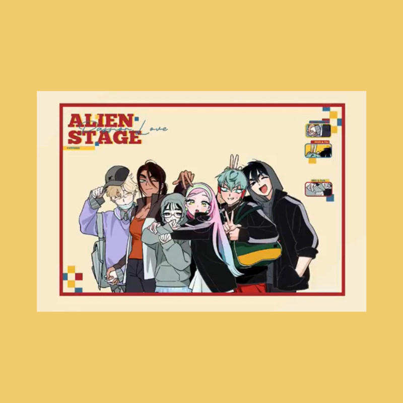 Alien Stage Partner Series - Acrylic Hollow Colored Paper – Harumio
