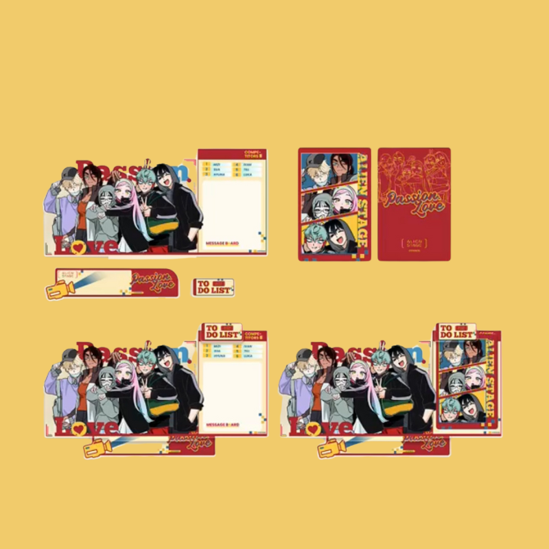 Alien Stage Partner Series - Magnetic Memo Stand Set – Harumio