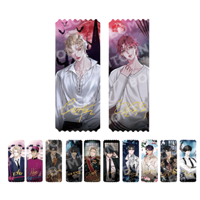 BOM CINEMA TOWN - Hologram Cinema Ticket (Random) - BOMTOON - Hologram Photo Cards - Harumio