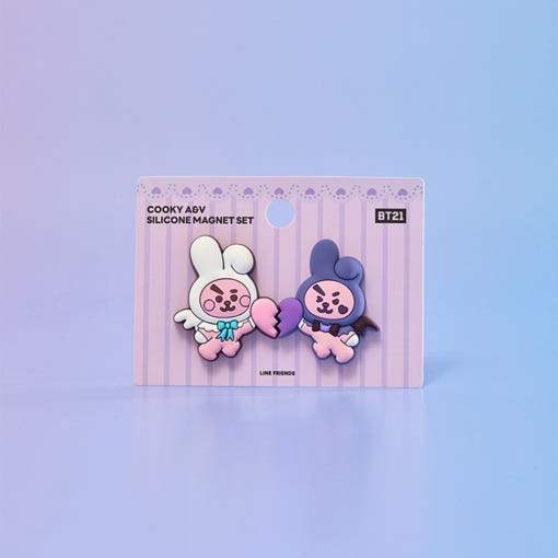 BT21 Angel & Villain - Silicone Magnet Set - LINE FRIENDS SQUARE - Magnet - Harumio