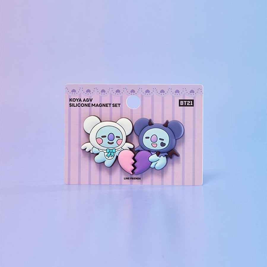 BT21 Angel & Villain - Silicone Magnet Set - LINE FRIENDS SQUARE - Magnet - Harumio