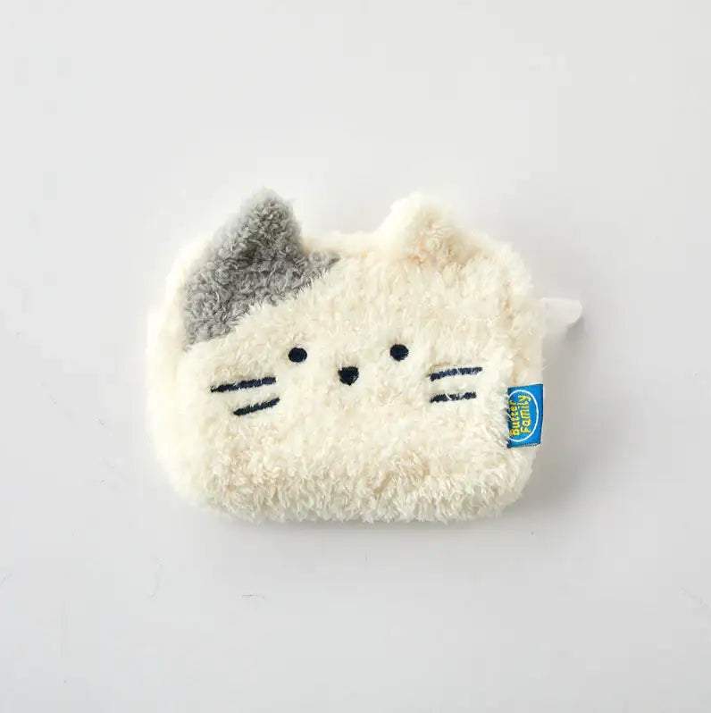 Butter - BT Fluffy Milk Cat Pouch - Modern House - Pouch - Harumio