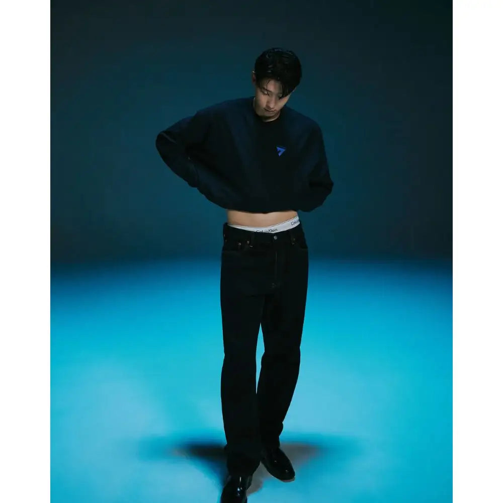 Son Heung-min x Calvin Klein - Men’s Relaxed Straight Fit Denim Jeans - Son Heung-min x Calvin Klein - Clothing - Harumio