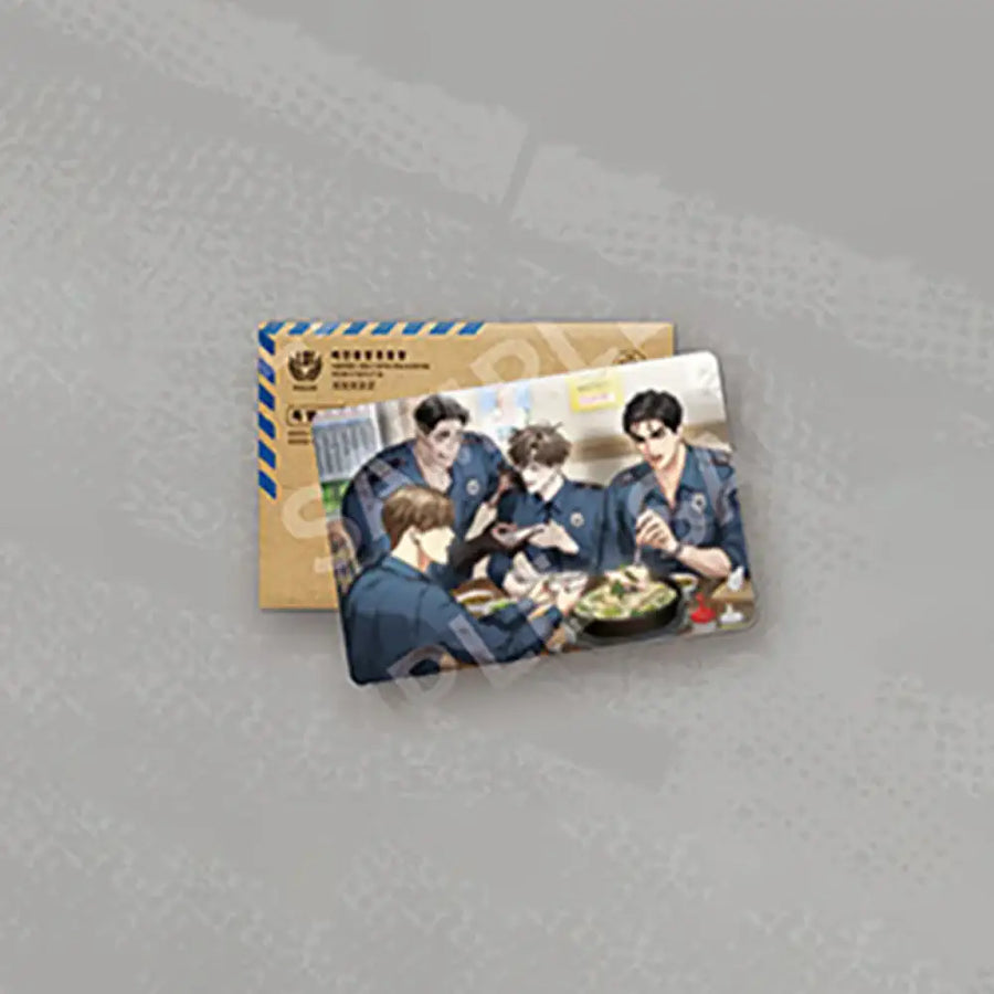 DAYBREAK POP-UP STORE - Crossover Police Department Snap (Random) - JMEESHOP - Postcard - Harumio