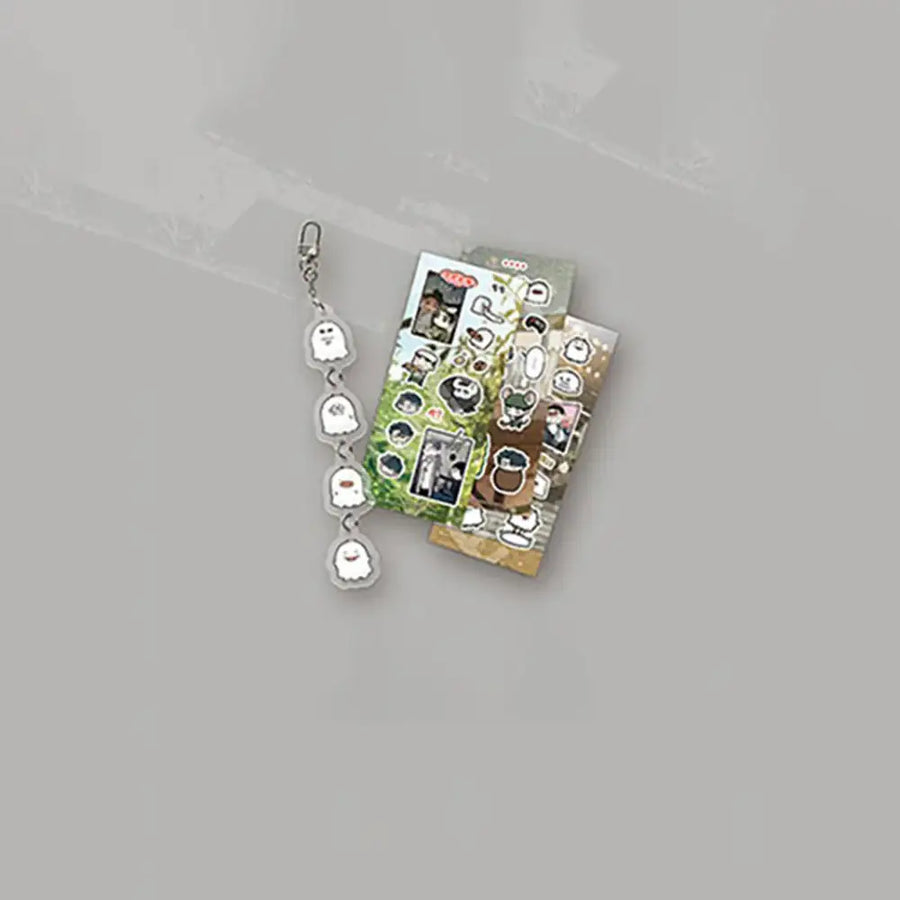 DAYBREAK POP-UP STORE - Swallow You Whole - Gumiz Sticker & Keyring Set - JMEESHOP - Acrylic Block - Harumio