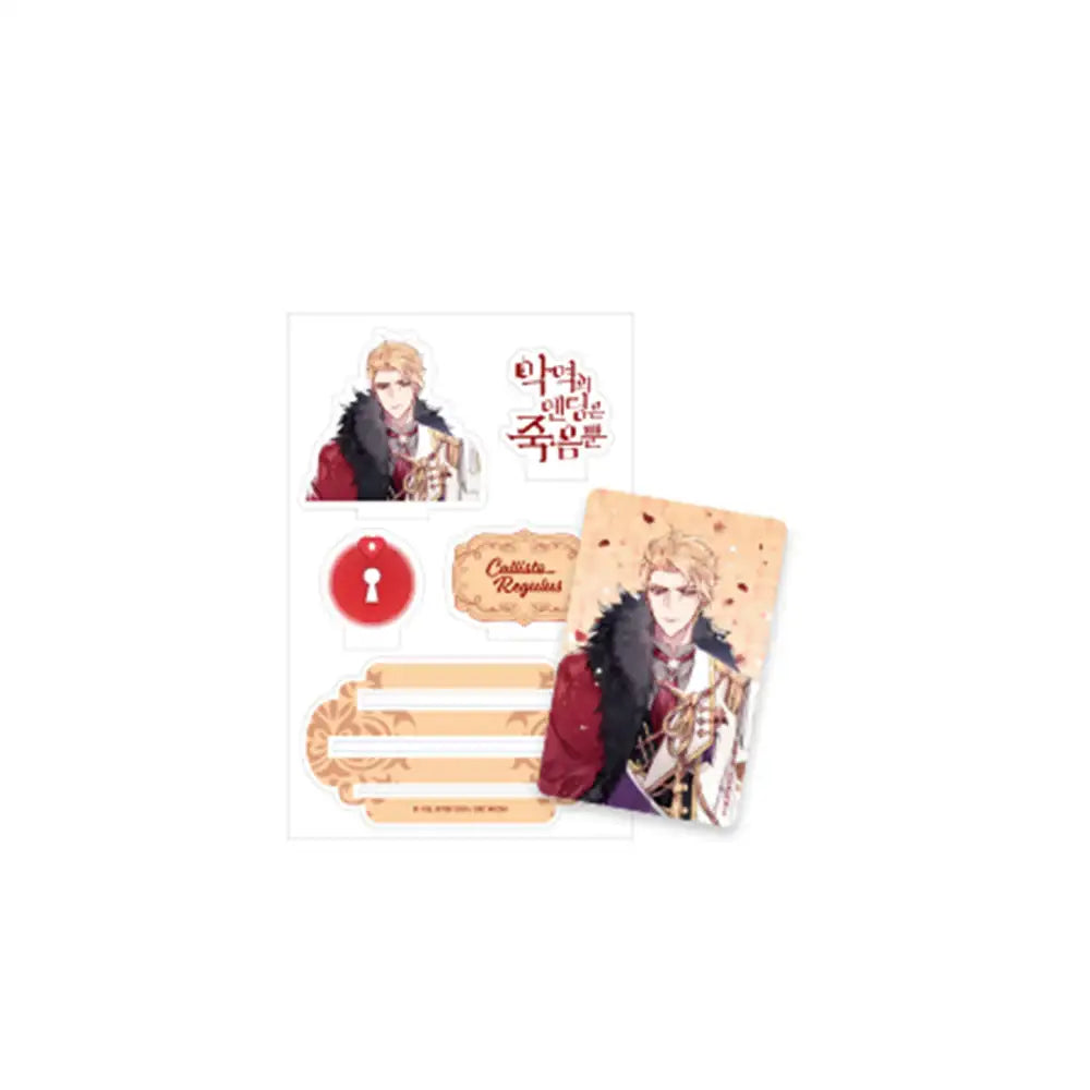 Villains Are Destined to Die Popup Store - Acrylic Photo Card Stand - Soone Content - Photo Card Stand - Harumio