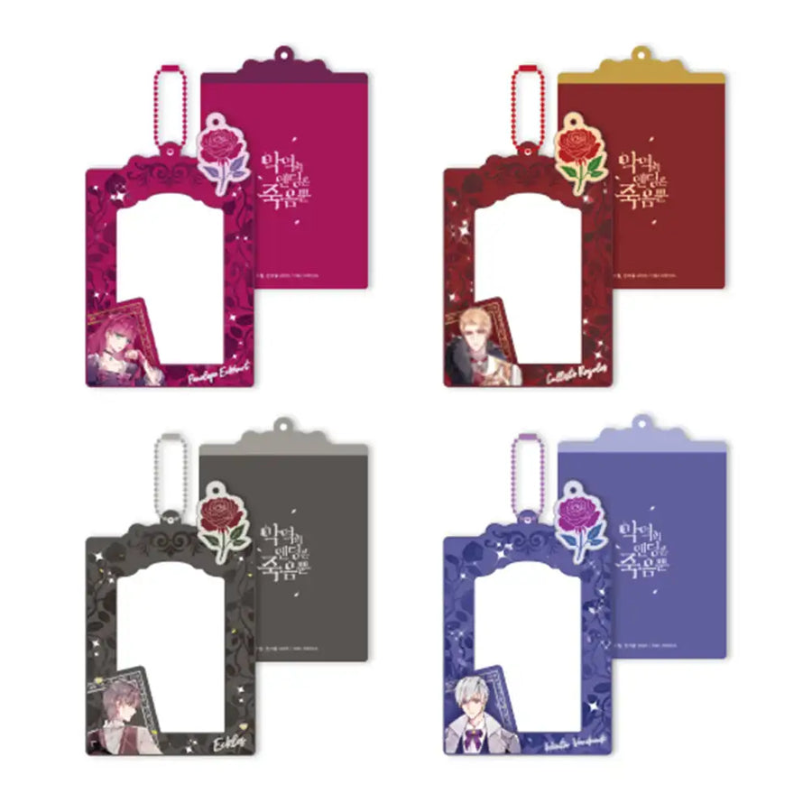 Villains Are Destined to Die Popup Store - Photo Card Holder - Soone Content - Photo Card Holder - Harumio