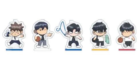 Garbage Time - Small Wobbling Acrylic Stand (5 types) - Webtoon Friends - Acrylic Stand - Harumio
