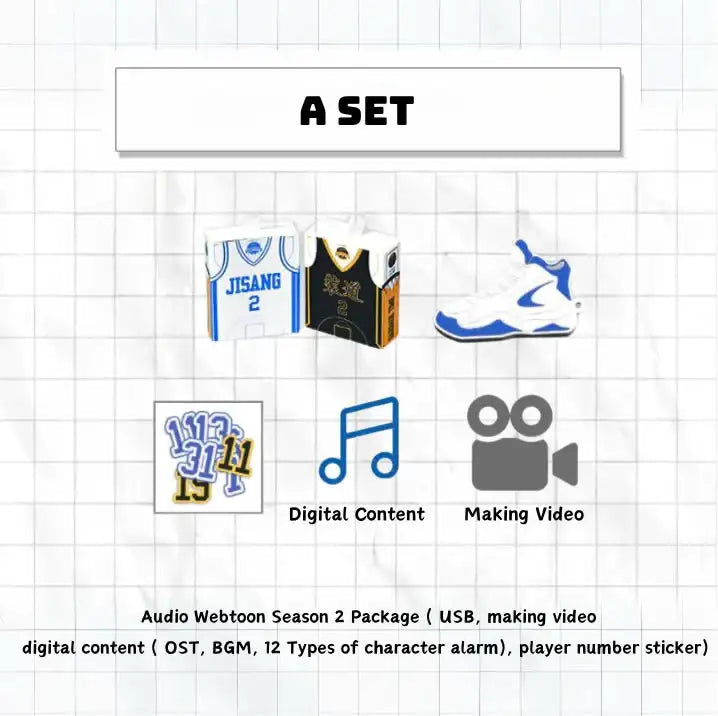 Garbage Time - Book & Official Goods Season 2 - Naver Webtoon - Merchandise - Harumio