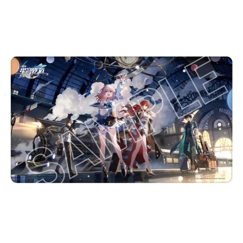 Genshin Impact PC Lounge (Honkai: Starrail) - Desk pad - Genshin Impact - Desk Pad - Harumio