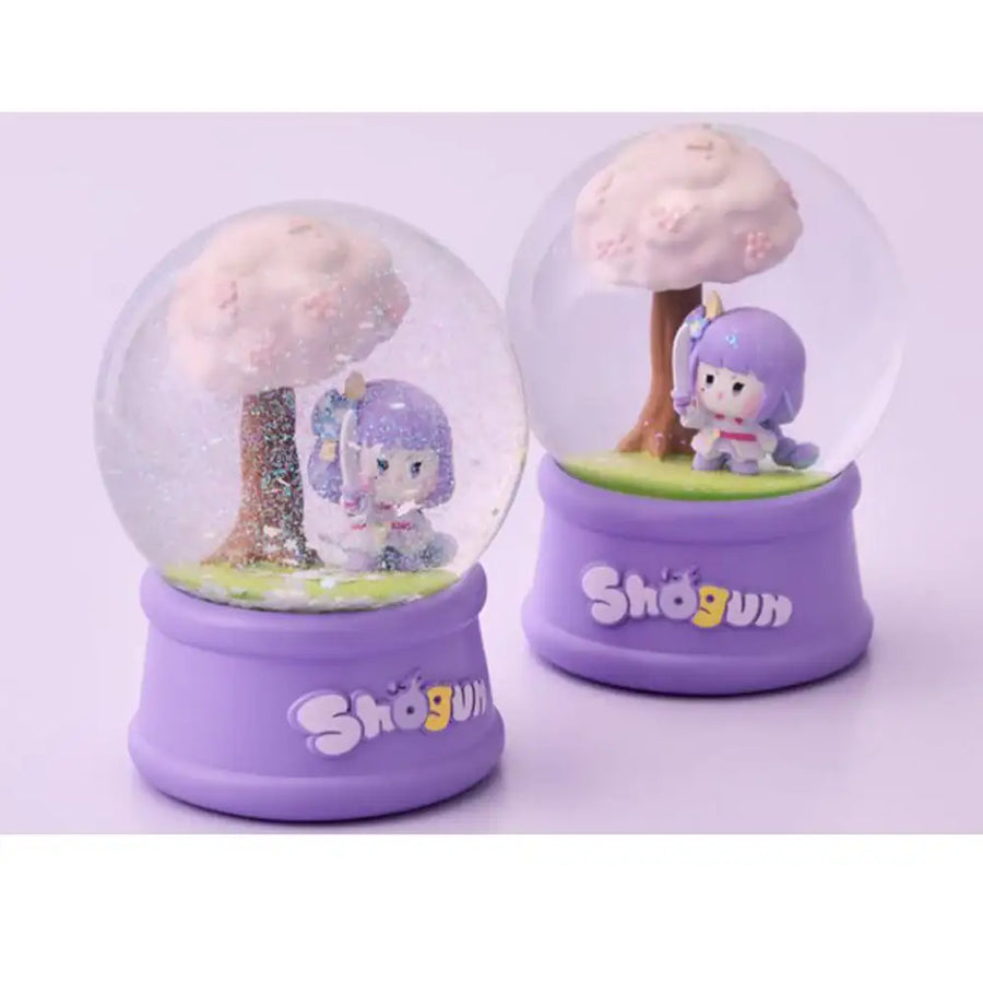 Genshin Impact x LINE FRIENDS - Genshin minini Raiden Shogun Water Globe - LINE FRIENDS SQUARE - Collectibles - Harumio