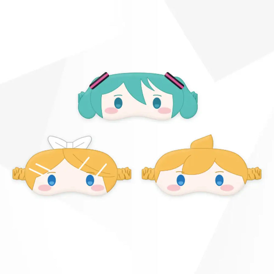 Hatsune Miku Pop-Up Store - Sleep Mask - Soone Content - Sleep Masks - Harumio
