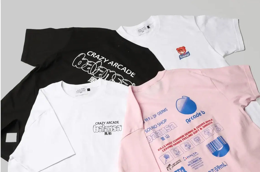 CRAZY ARCADE x BALANSA - T-Shirt - NEXON ESSENTIAL - Clothing - Harumio