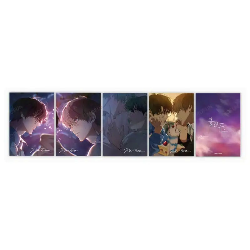 Lost in the Cloud x Mofun - A5 Illustration Colored Paper - MOFUN - A5 Illustration Colored Paper - Harumio