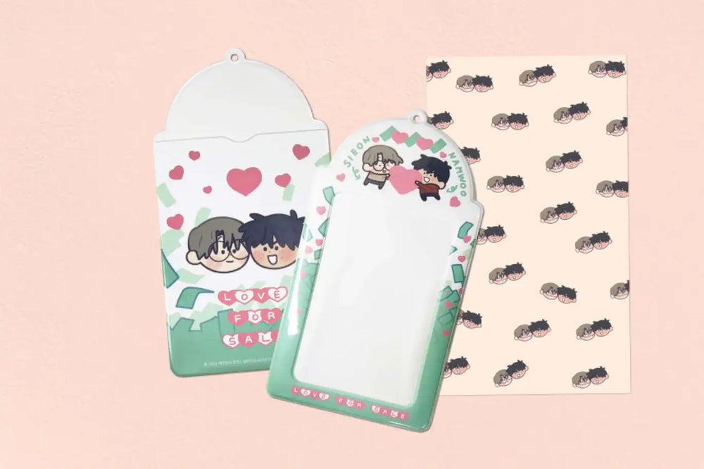 Love For Sale - Photocard Holder Package - Official W - Acrylic Stand - Harumio