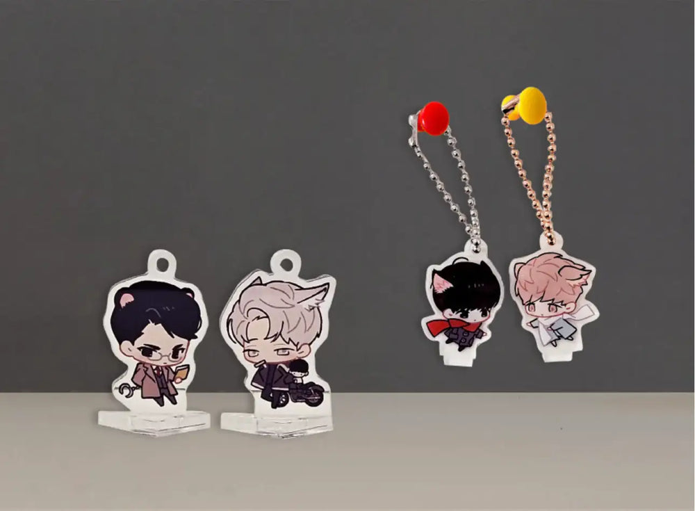 Missing Love: The Marrying Man x BeOn Cafe - Acrylic Keyring - BeOn - Keyrings - Harumio
