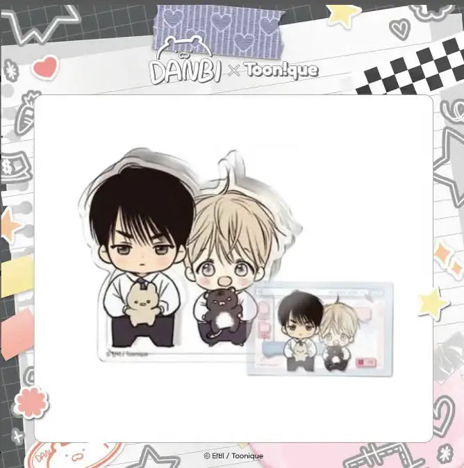 No Love Zone - Mini Acrylic Set - Toon!que - Acrylic Stand - Harumio No Love Zone - Mini Acrylic Set - Toon!que - Acrylic Stand - Harumio