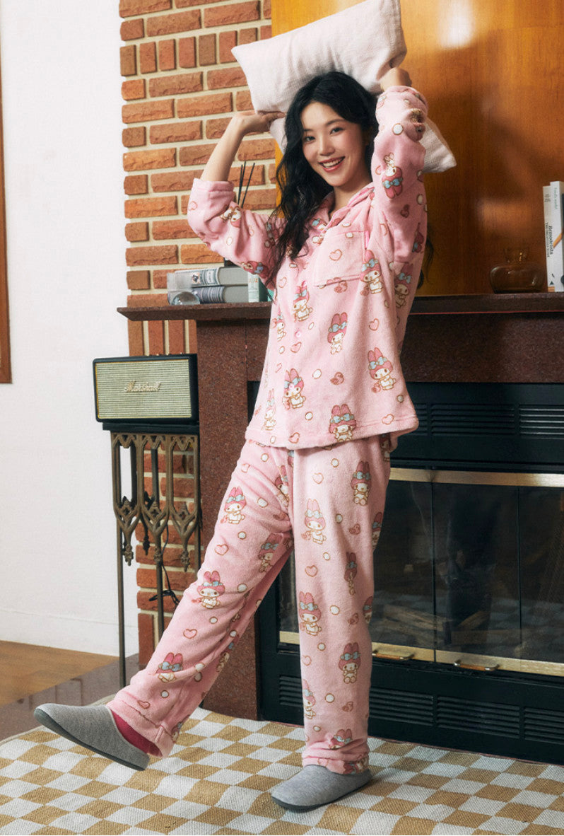 SPAO x Sanrio Characters - Pajamas Set