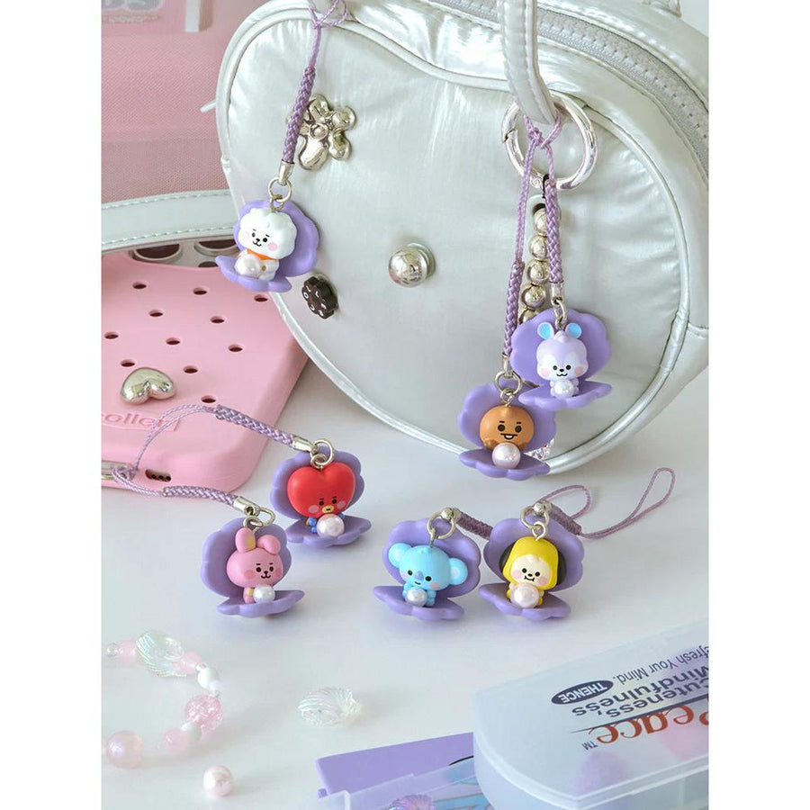 BT21 - BABY PEARL Figure Strap - Line Friends - Figure Strap - Harumio