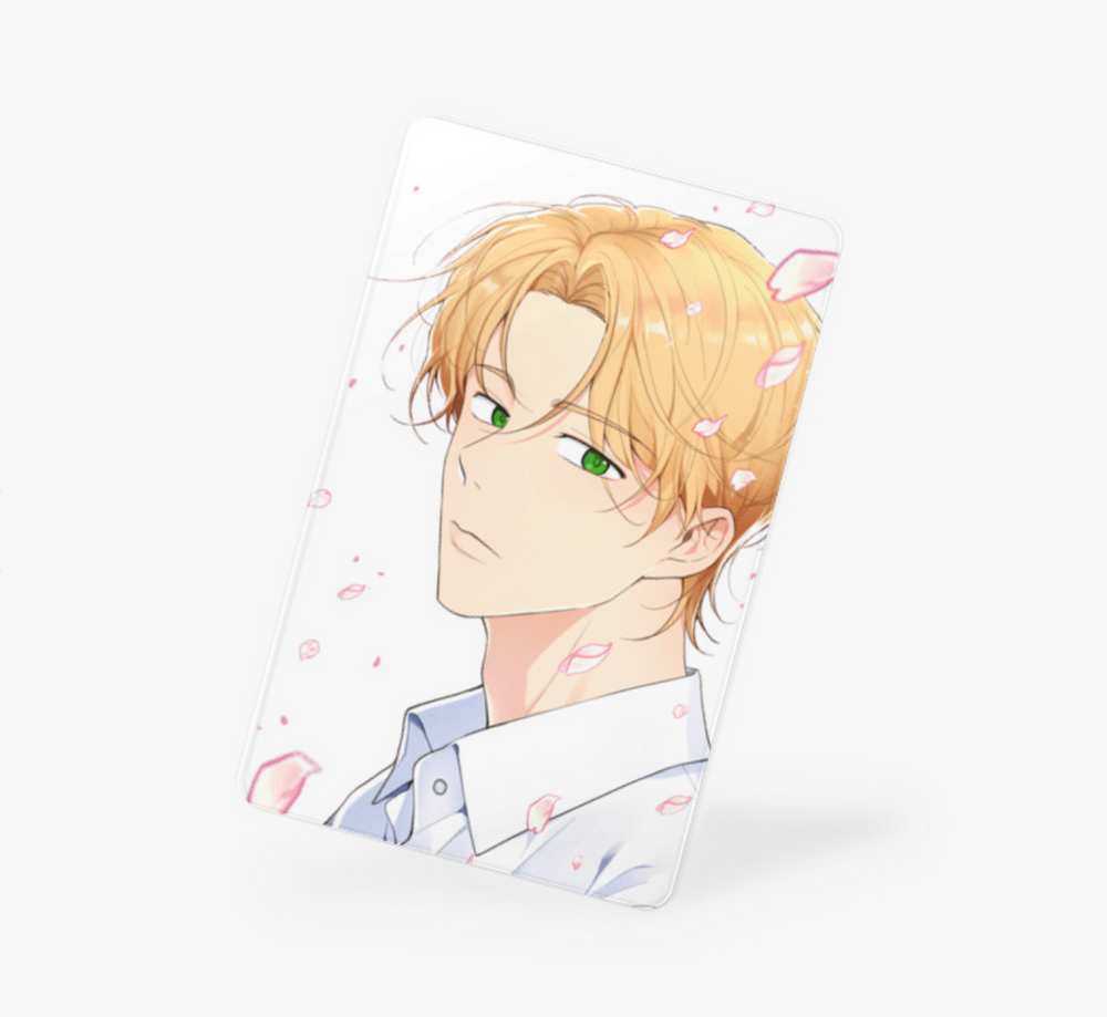 Yours To Claim - Vertical Transparent Photocard (White Layer)