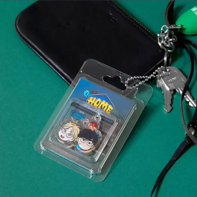 Homeless - SD Character Pack Keyring - Webtoon Friends - Acrylic Keyring - Harumio