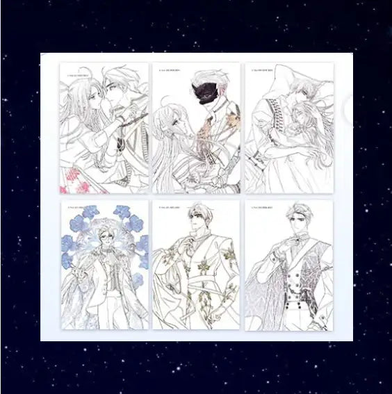 Father, I Don't Want This Marriage! Pop-Up Store - Coloring Postcards - C&C Revolution - Postcards - Harumio
