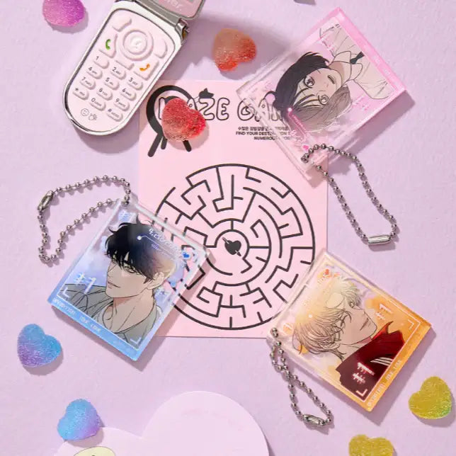 Operation: True Love - LD Character Pack Keyring - Webtoon Friends - Acrylic Keyring - Harumio