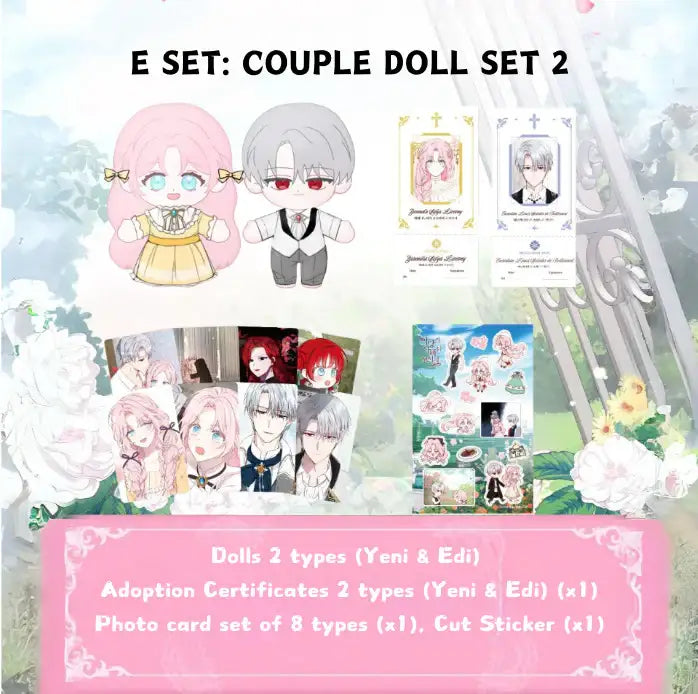 Seduce the Villain's Father - Yeni & Edi Doll And Goods - Soone Content - Merchandise - Harumio Seduce the Villain's Father - Yeni & Edi Doll And Goods - Soone Content - Merchandise - Harumio