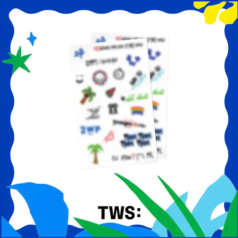 TWS - Tatoo Sticker - TWS - Sticker - Harumio
