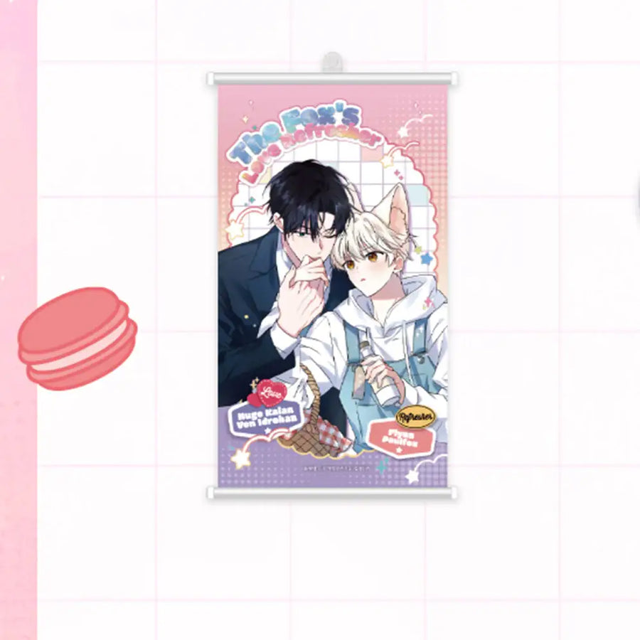 The Fox's Love Refresher - Tapestry - V Square - Tapestry - Harumio