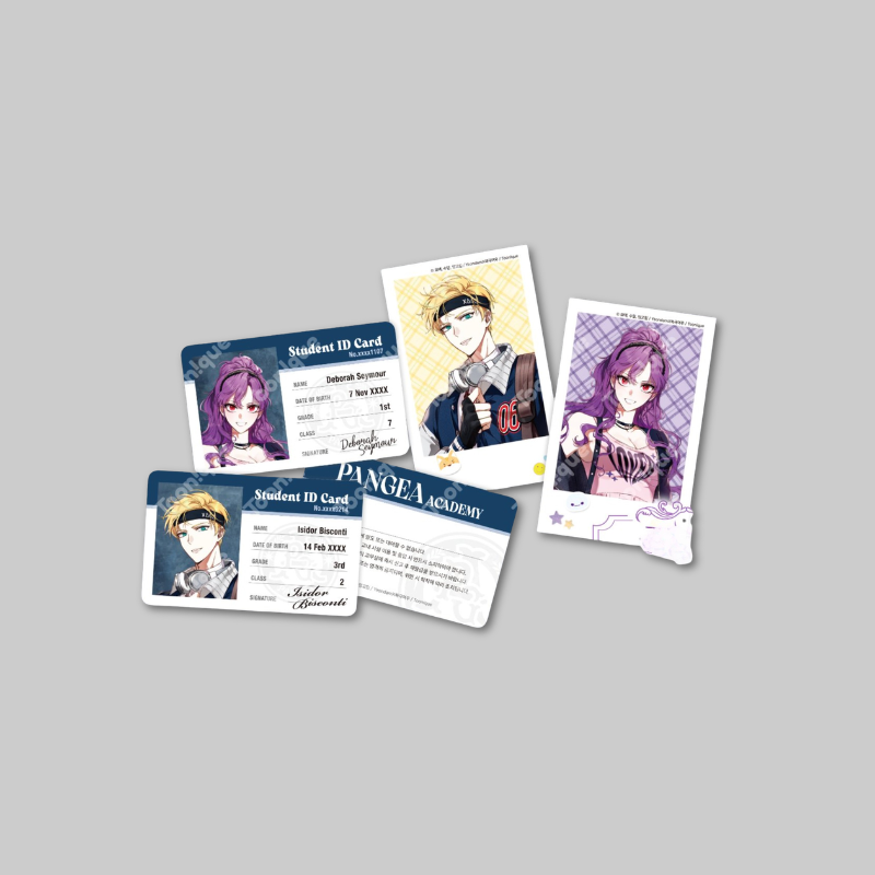 HWANG MINHYUN ミニョン トレカ The Perks of Being a Villainess x Toonique - ID Card Set – Harumio
