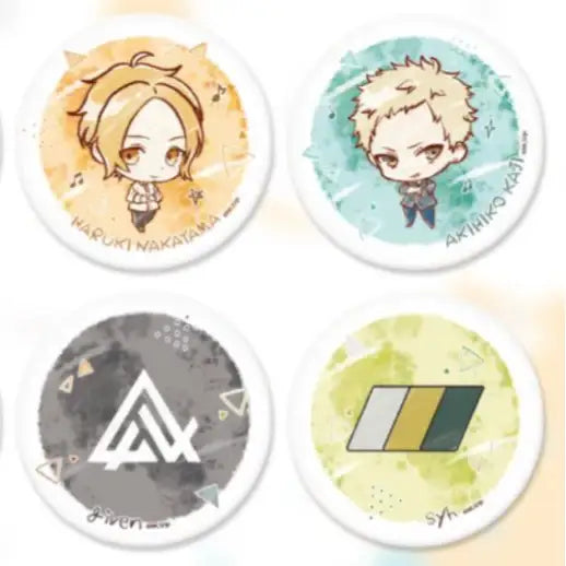 Given x Toonique - Illustration Can Badge - Toon!que - Can Badge - Harumio