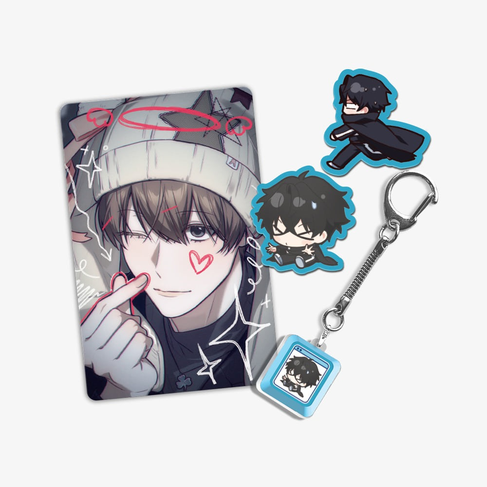 Virtual Strangers - Keycap Keyring Set - JMEESHOP - Keyring - Harumio